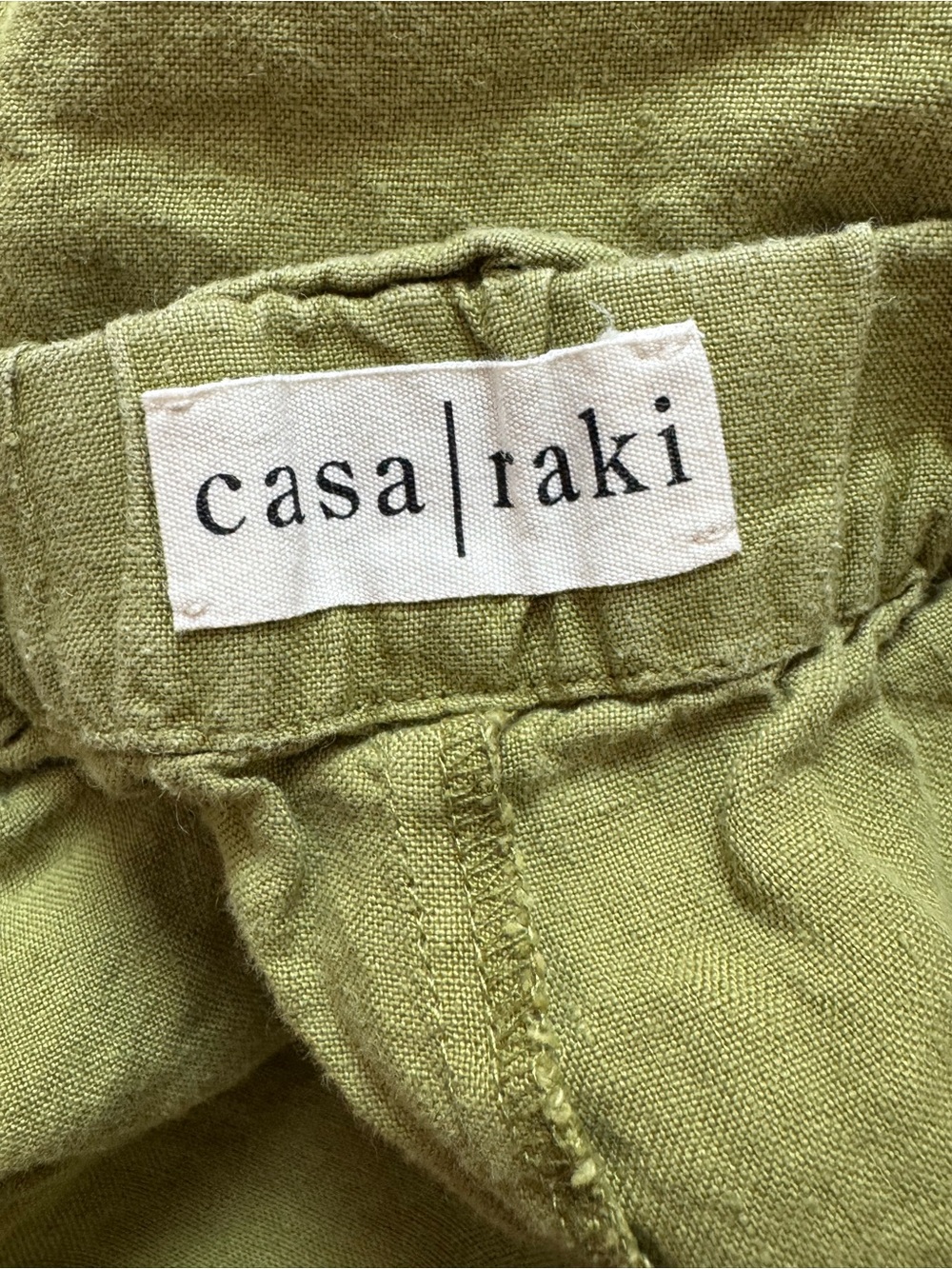 CASA RAKI Emilia Shorts 100% Linen M - Picture 6 of 8